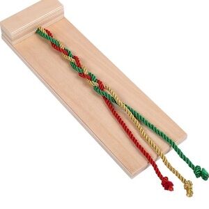 Montessori Weaving Board, Early Learning Braid Weaving Tools